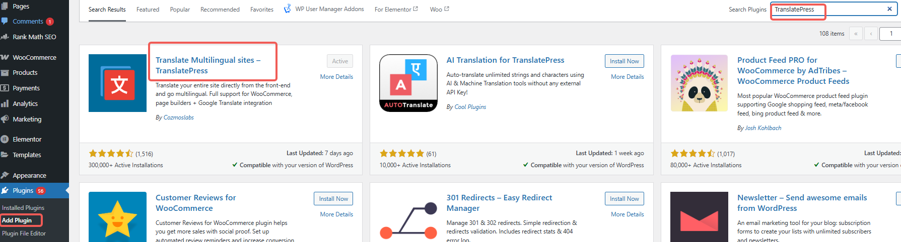 图片[2]-TranslatePress 插件怎么安装？WordPress 多语言网站快速起步指南