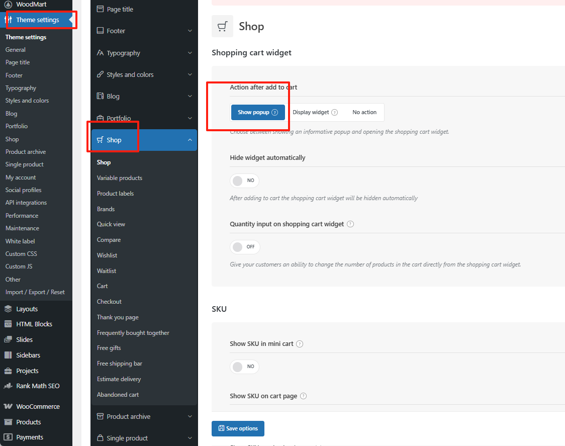 画像[2]-WoodMartテーマショッピングカートポップアップ＆サイドバーセットアップガイド