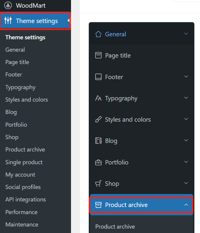 画像[4] - WoodMartテーマショッピングカートポップアップ＆サイドバー設定ガイド