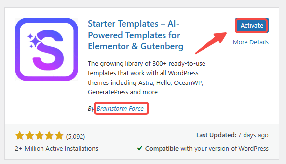 Imagen[6]-Plantillas de inicio de Astra Tutorial de importación de sitios completos basado en cero