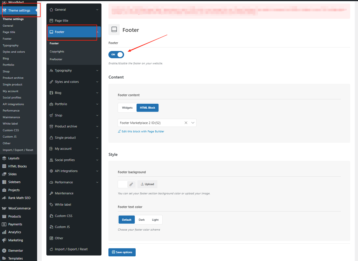 图片[2]-WoodMart页脚修改指南：结构布局与样式优化