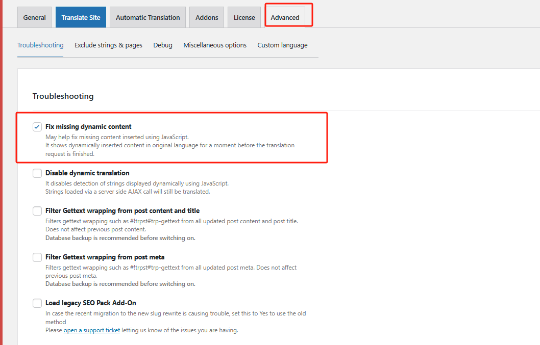 图片[7]-TranslatePress 页面翻译不生效？试试这个设置！