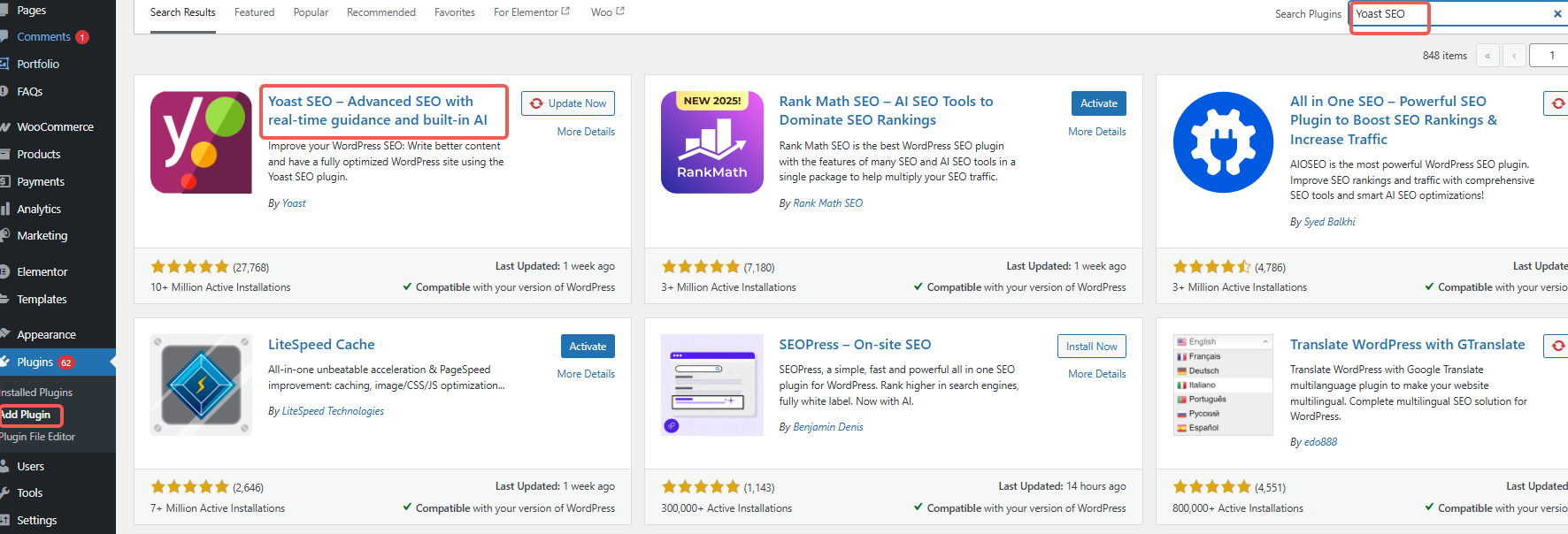 Imagen [2] - Guía para añadir títulos personalizados y descripciones a cada post usando Yoast SEO