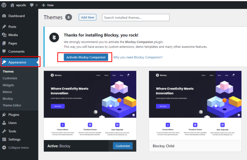 Imagen [4] - Cero código para crear un sitio web personalizado: ¡se recomienda el plugin de subtemas Blocksy!
