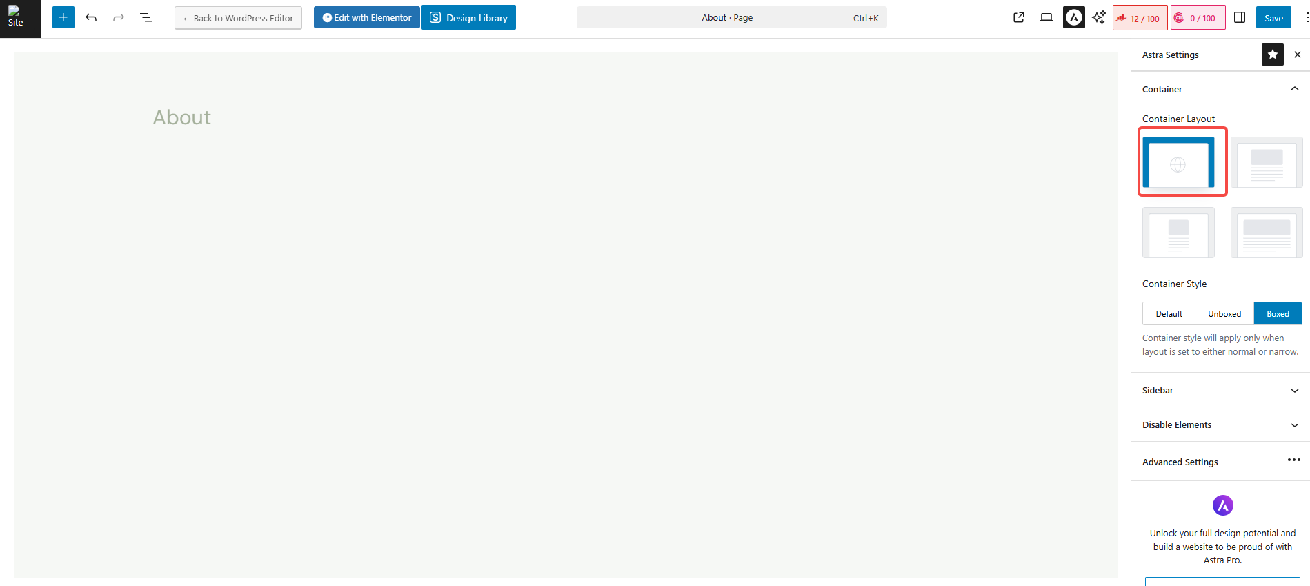 图片[9]-Astra 主题设置侧边栏与全宽布局方法