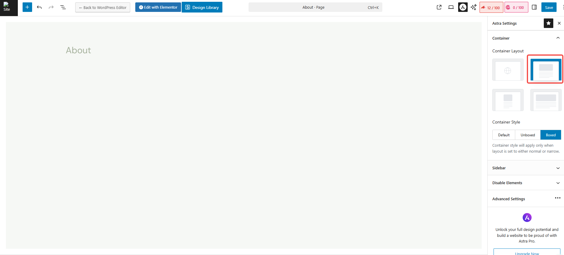 图片[10]-Astra 主题设置侧边栏与全宽布局方法