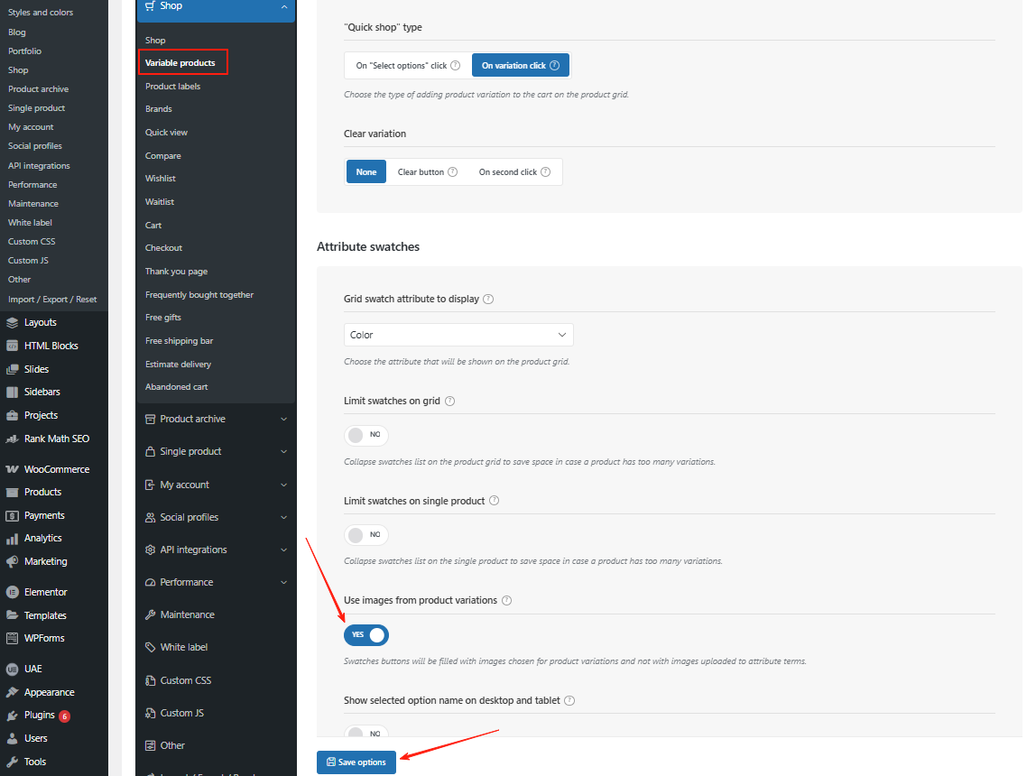 Imagen [7]-Tutorial de configuración de cambio de variantes de productos WoodMart