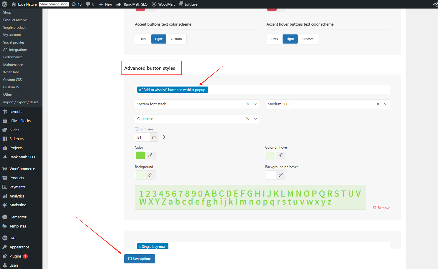 Image [6] - How to enable Wish List feature in WoodMart?