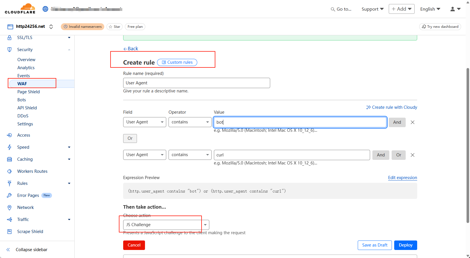 Image [3] - How to fix Cloudflare DDoS protection mistakenly killing normal traffic