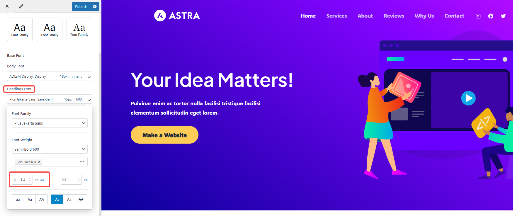 Image [12]-Astra Pro Typography Setup Guide : Améliorer la lisibilité de la typographie d'un site web