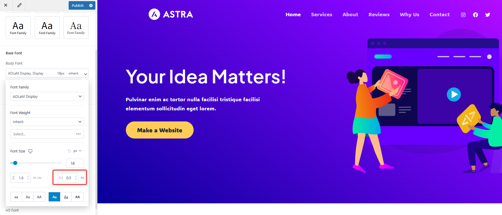 Image [13]-Astra Pro Typography Setup Guide : Améliorer la lisibilité de la typographie d'un site web