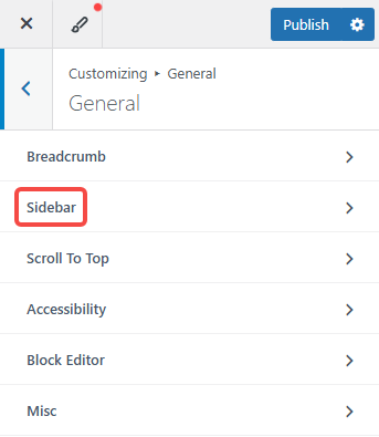 Imagen [9]-Tutorial sobre el tema Astra para páginas con barra lateral activada o desactivada