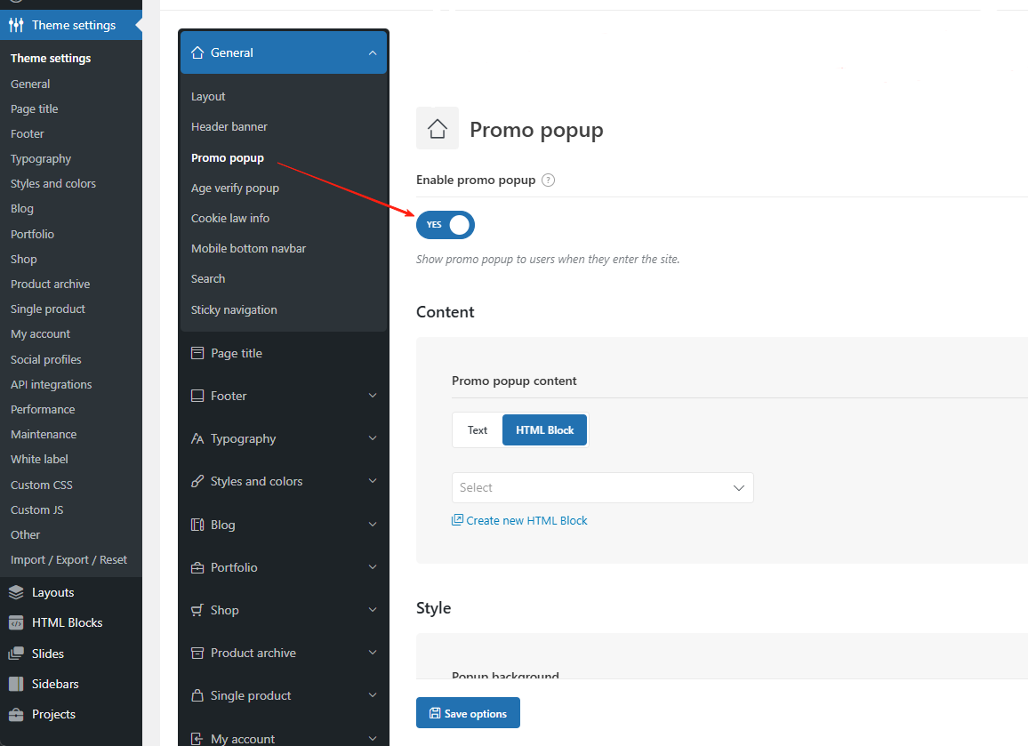 图片[7]-如何设置WoodMart的折扣促销和优惠券弹窗