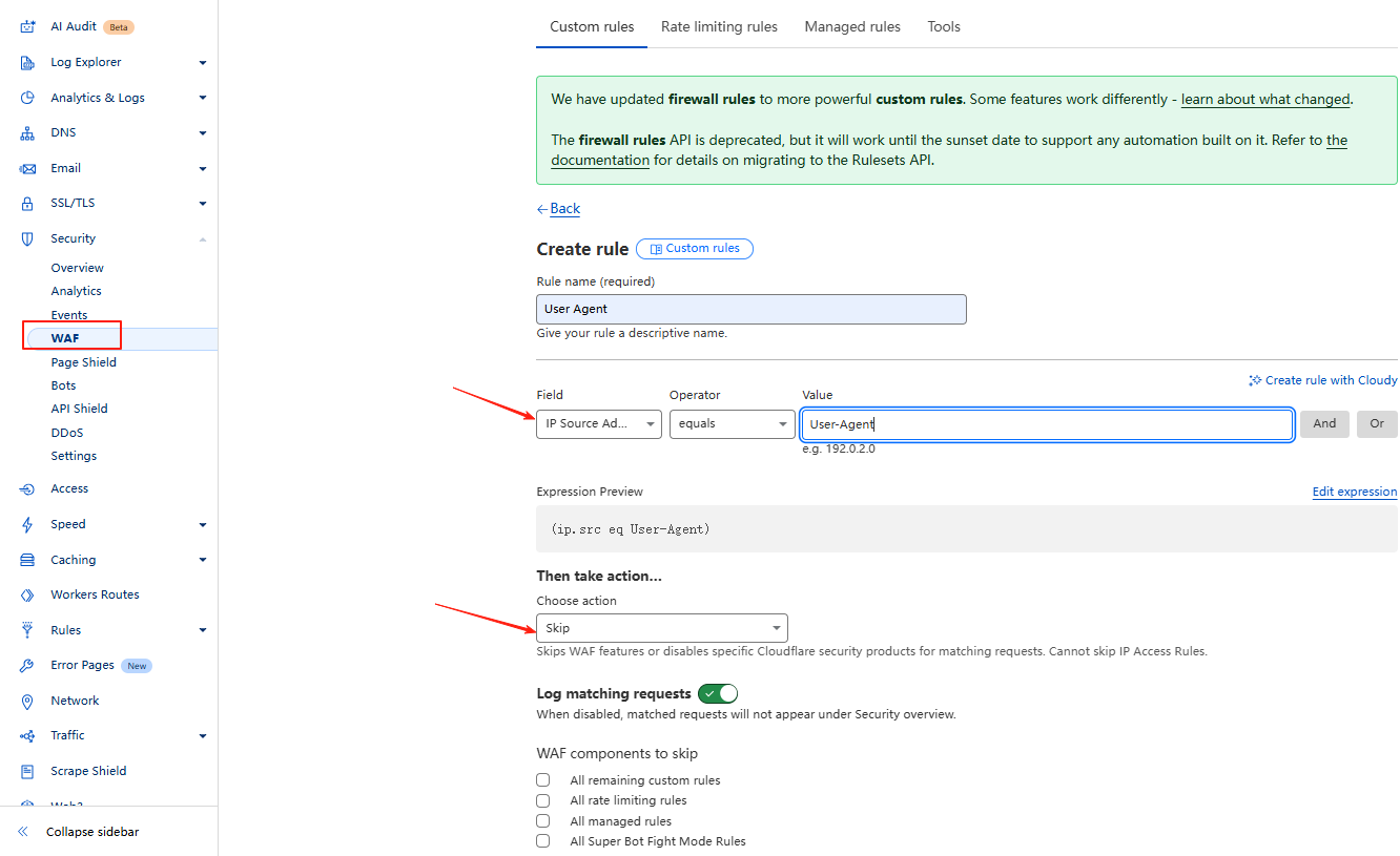 Image [4] - How to Reduce 403 Errors with Cloudflare Security Tools