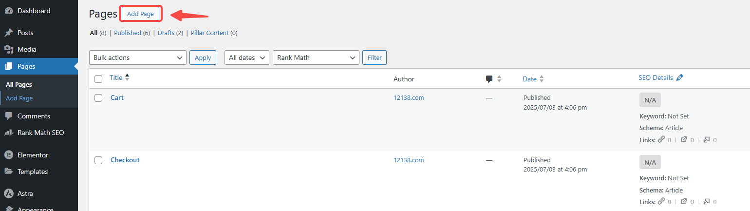 Imagen [6]-Crear un diseño de página de inicio de varias columnas con Astra Free Edition: Tutoriales detallados