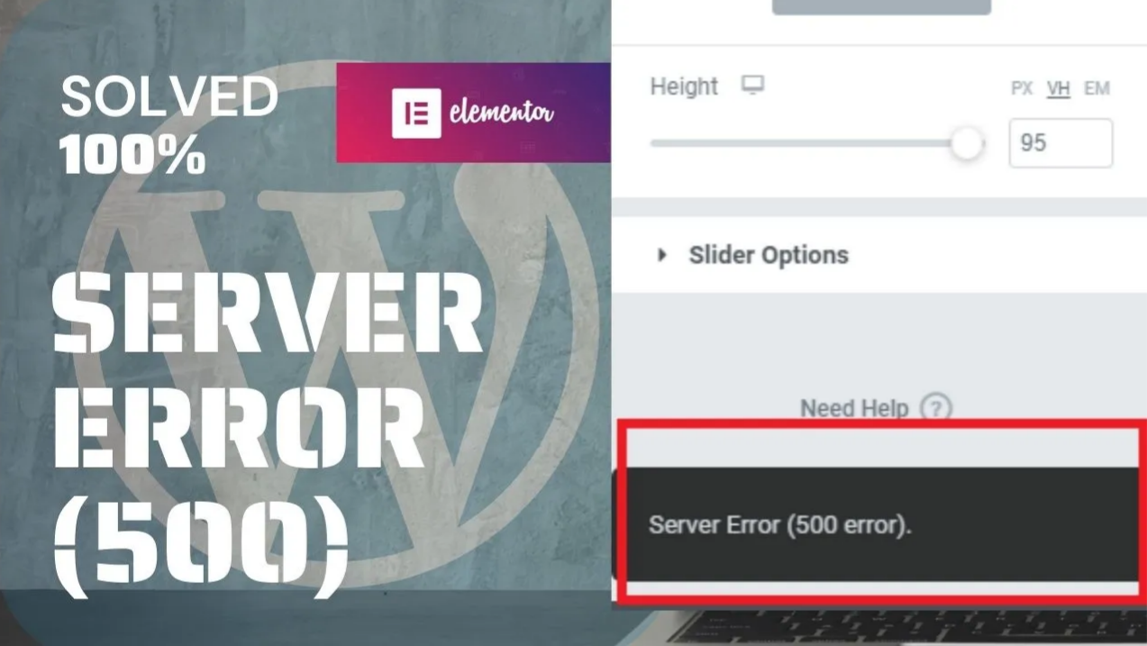 图片[1]-Elementor 编辑器报错500的排查与修复指南