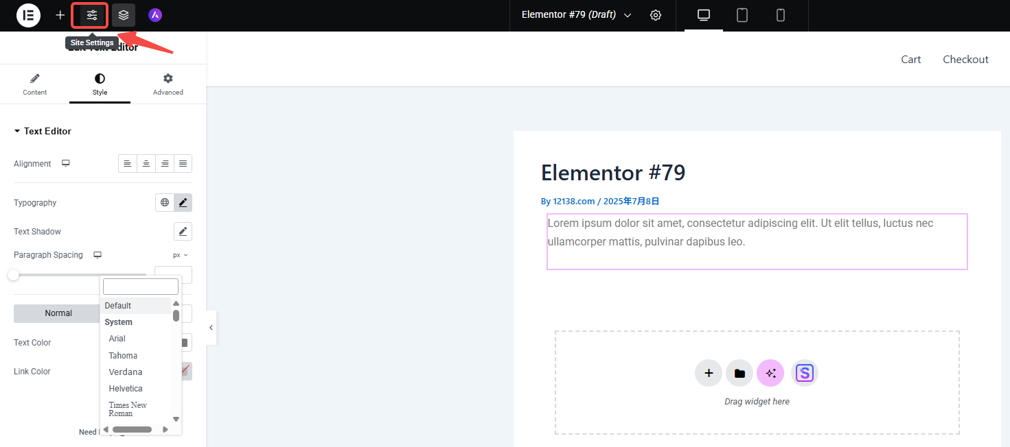 画像[17] - Astra ThemesがGoogle Fontsと連携して統一されたブランドフォントスタイルを作成する方法