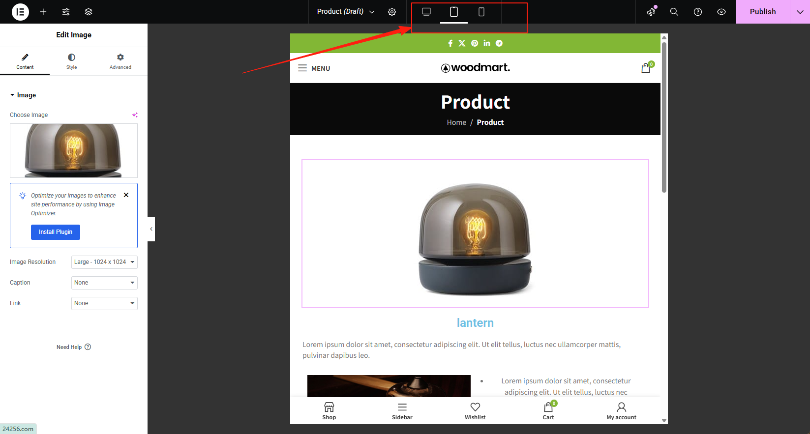 图片[8]-Elementor 免费版产品详情页制作教程