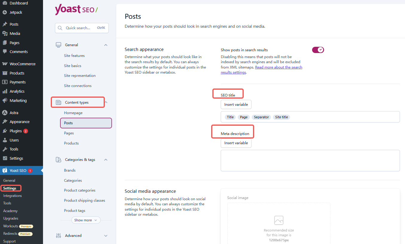 Imagen [4] - Cinco errores comunes que cometen los novatos tras instalar Yoast SEO (y cómo evitarlos)