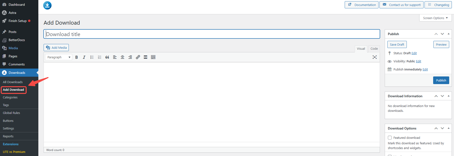 Image [11]-WordPress Knowledge Base how to add the download attachment function Téléchargements gratuits de fichiers et de PDF