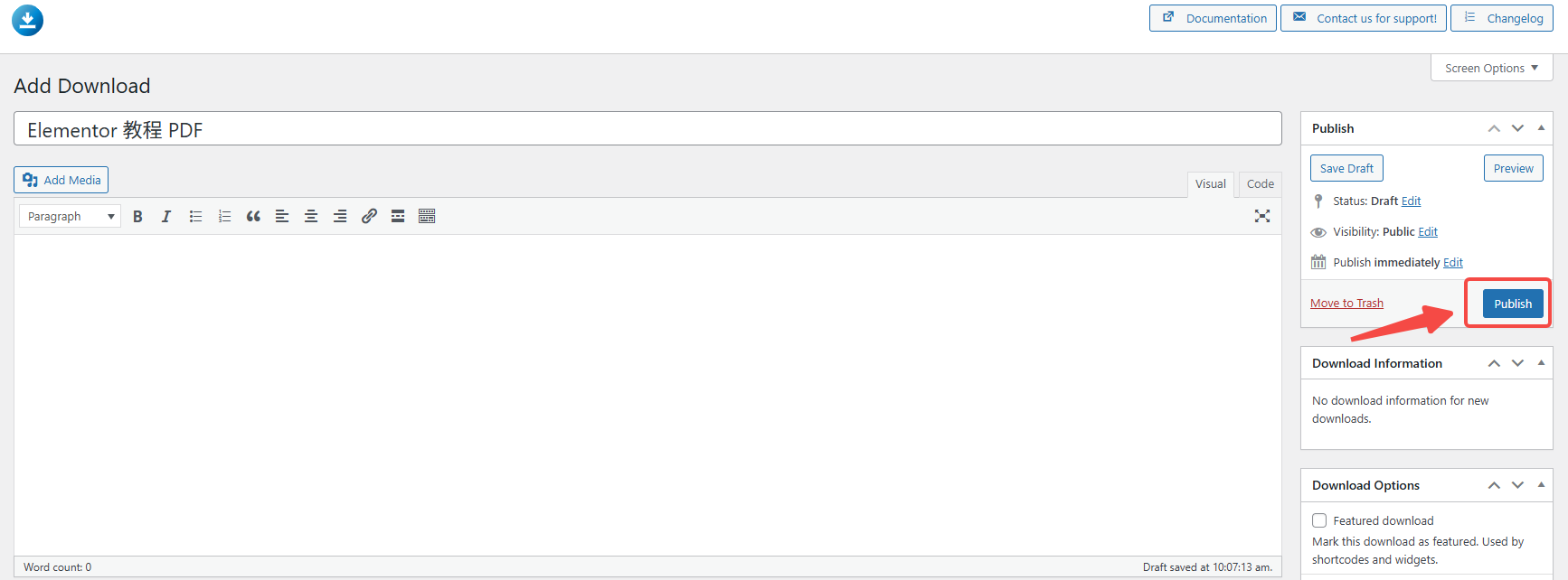 Image [15]-WordPress Knowledge Base how to add the download attachment function Téléchargements gratuits de fichiers et de PDF