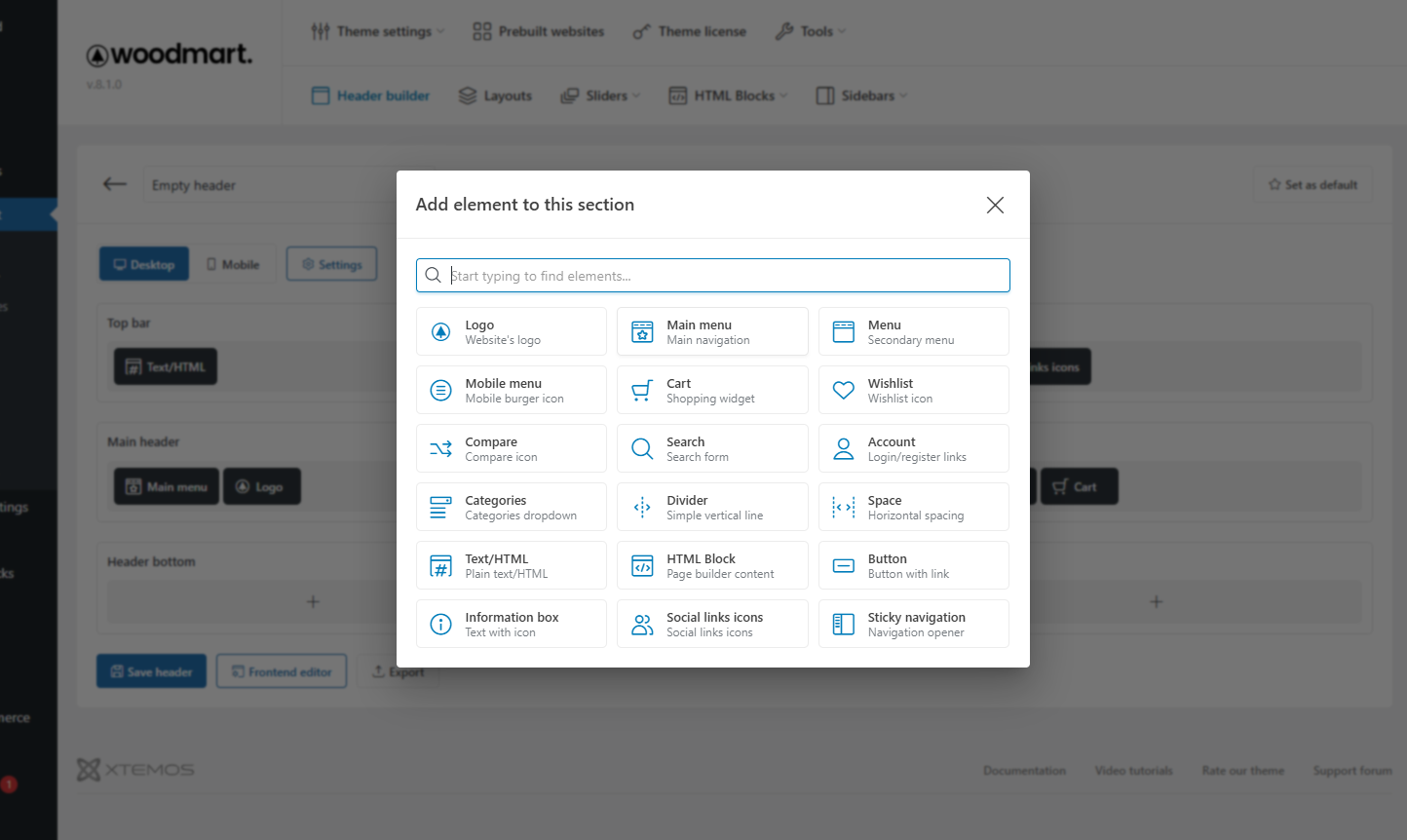 图片[3]-自定义 WoodMart 页眉与页脚布局指南