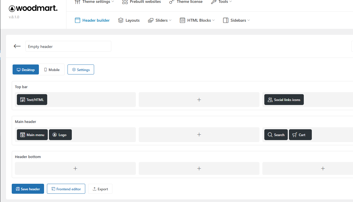 图片[5]-自定义 WoodMart 页眉与页脚布局指南