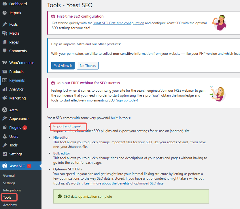 Image [4] - Dois-je désinstaller les autres plugins SEO avant d'installer Yoast SEO ? Guide complet de basculement et notes