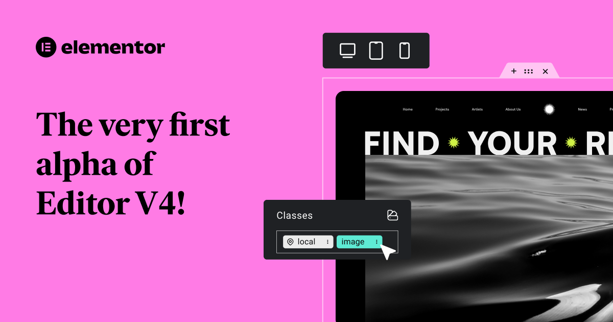 Elementor 3.30 actualización lanzada: Editor V4 es más potente, toda la plantilla del sitio en la nube en línea - Photon Flux | Servicios profesionales de reparación de WordPress, global, respuesta rápida