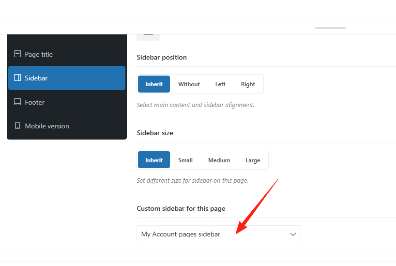 图片[4]-博客页面设置专属侧边栏布局（WoodMart 教程）