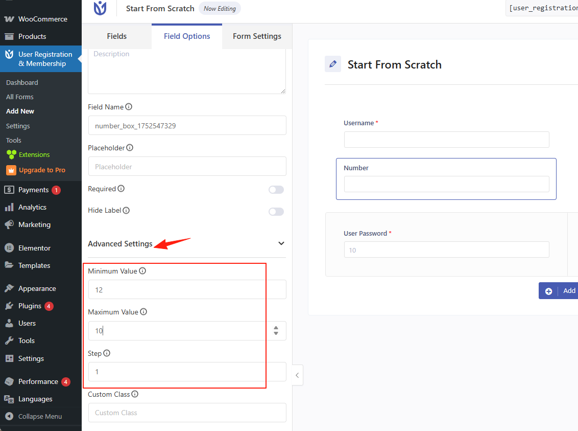 Image [6]-Création d'un formulaire d'inscription dédié : User Registration Plugin Tutorial