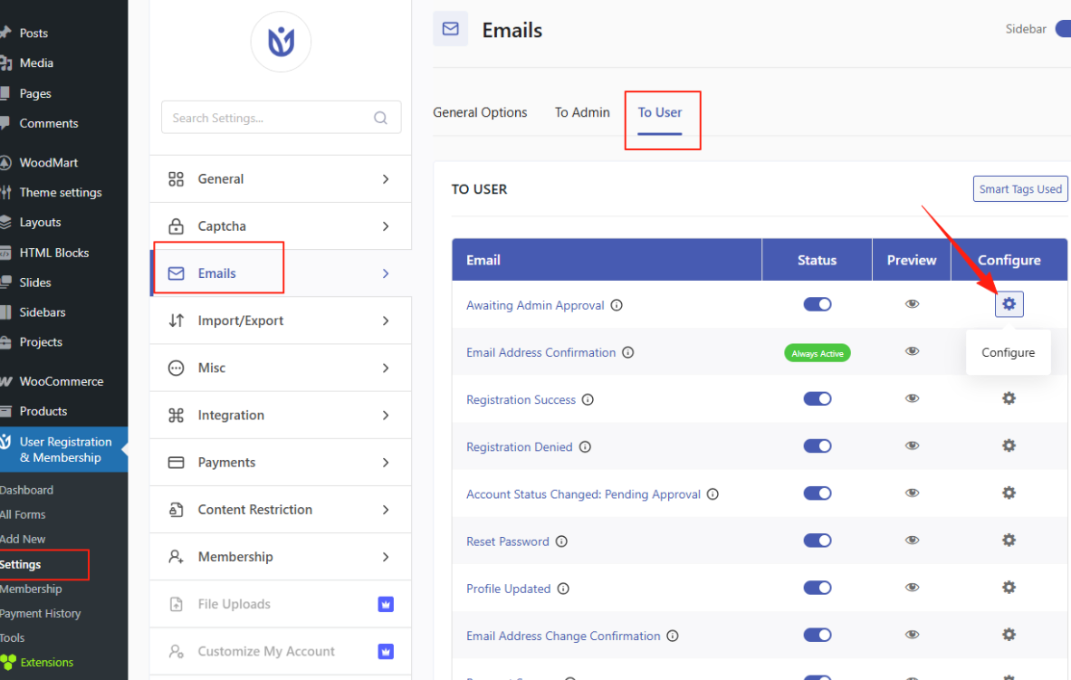 Image [9]-Création d'un formulaire d'inscription dédié : User Registration Plugin Tutorial