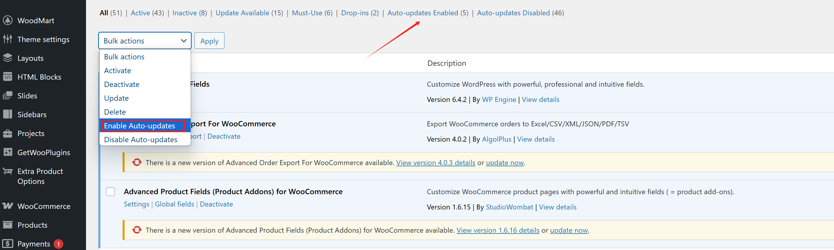 画像[4] - WordPressのテーマとプラグインのアップデートを効果的に管理する方法：サイトのセキュリティとパフォーマンスの向上