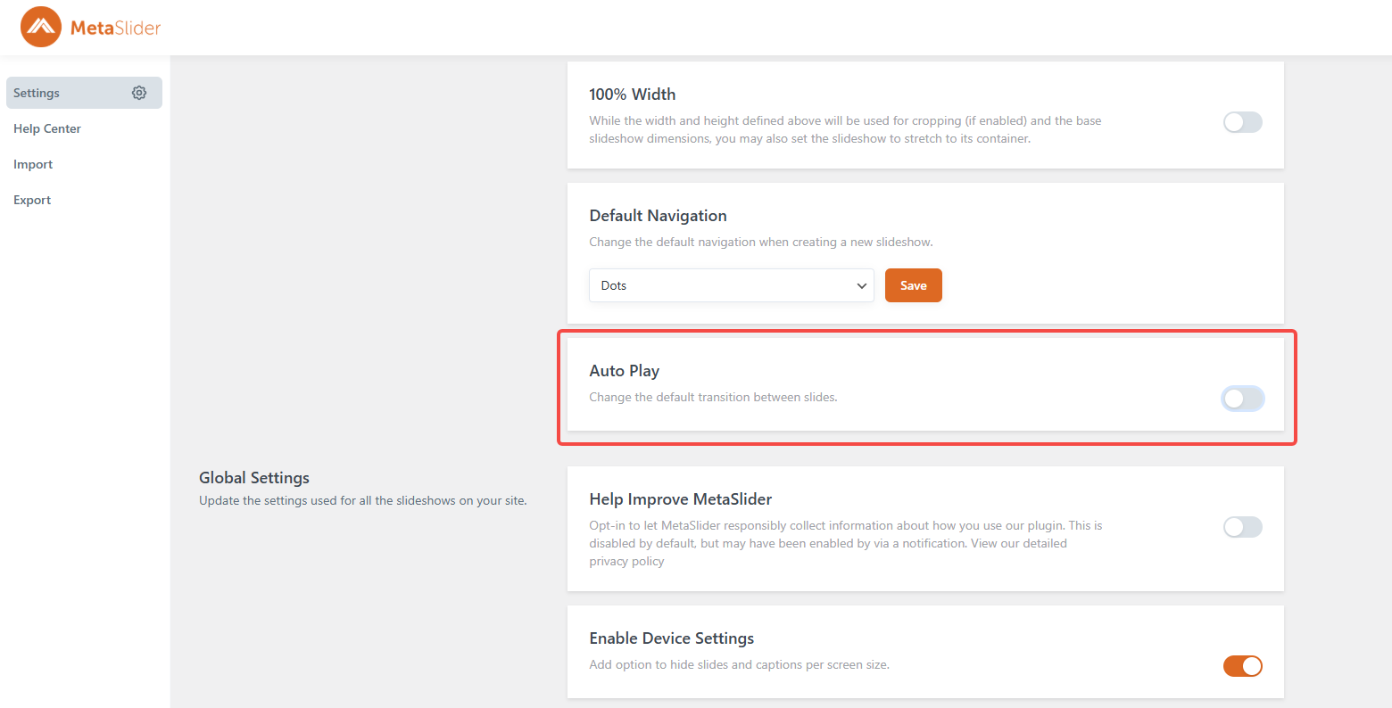 Image [8] - Comment optimiser la vitesse de chargement et les performances du Home Slider du thème Astra