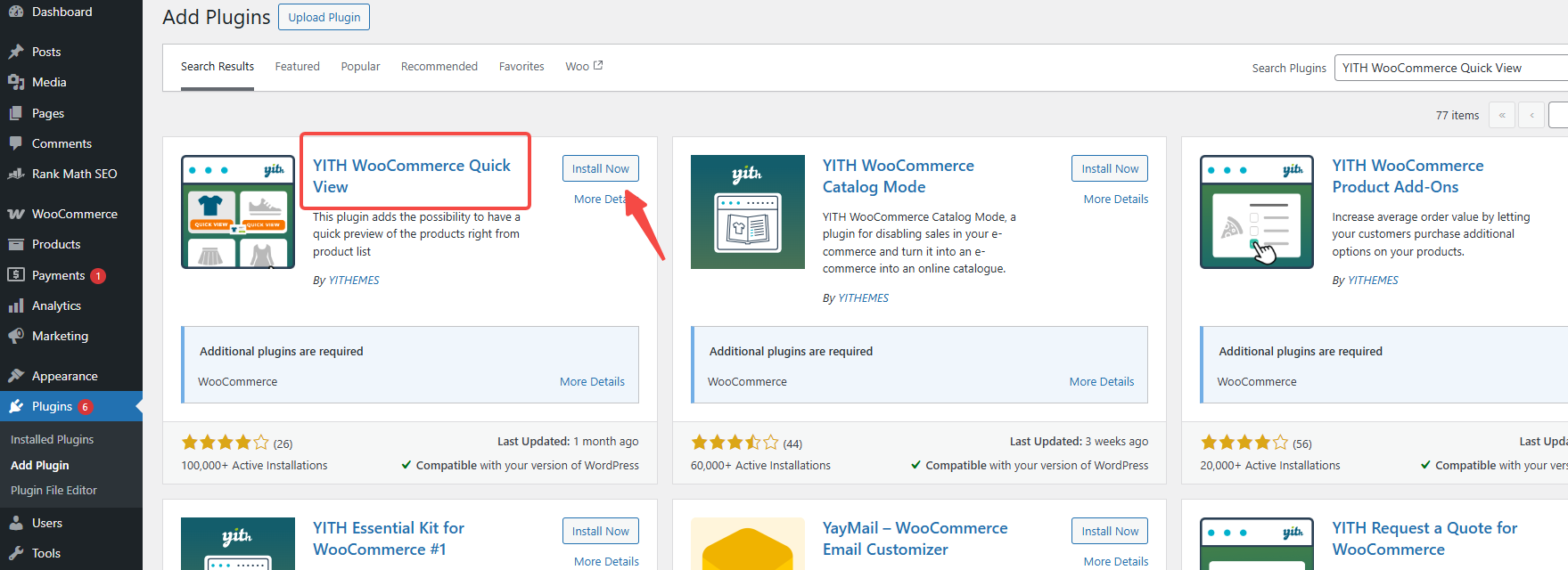 Imagen [4] - Cómo configurar la vista previa rápida de productos de WooCommerce en Kadence