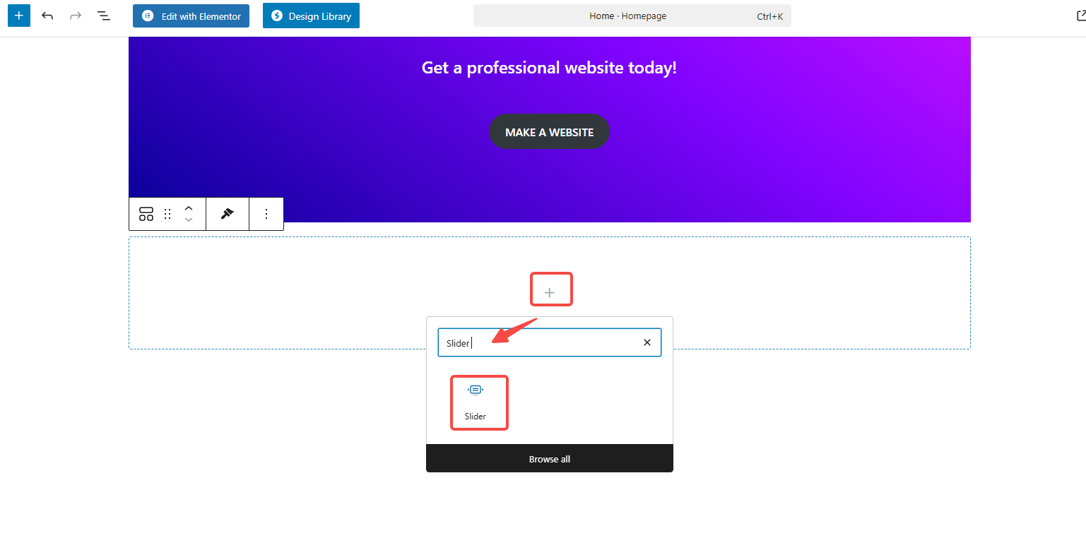 Image [8] - Création d'une vitrine graphique rotative avec Astra et Gutenberg