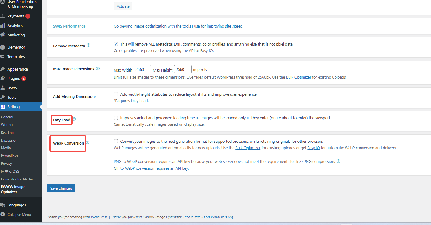 图片[2]-WordPress最强WebP图片优化插件推荐