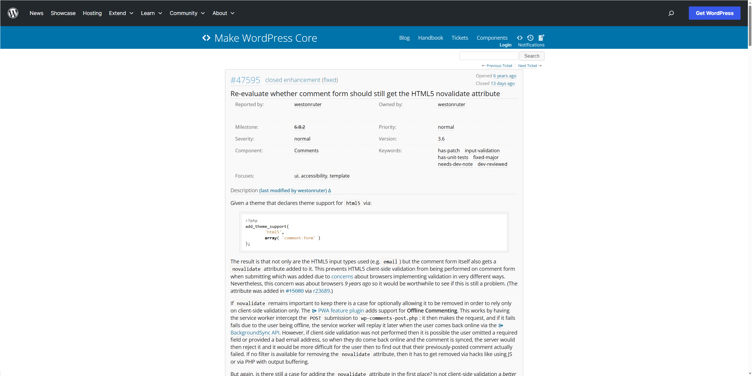Imagen [3] - Explicación de la actualización WordPress 6.8.2: Correcciones básicas y optimización del editor de bloques
