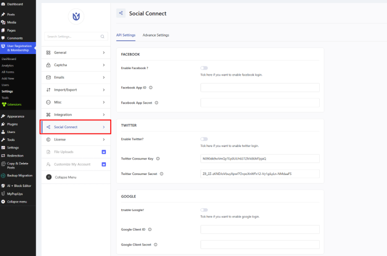 图片[7]-WordPress 注册插件实现社交登录功能全指南
