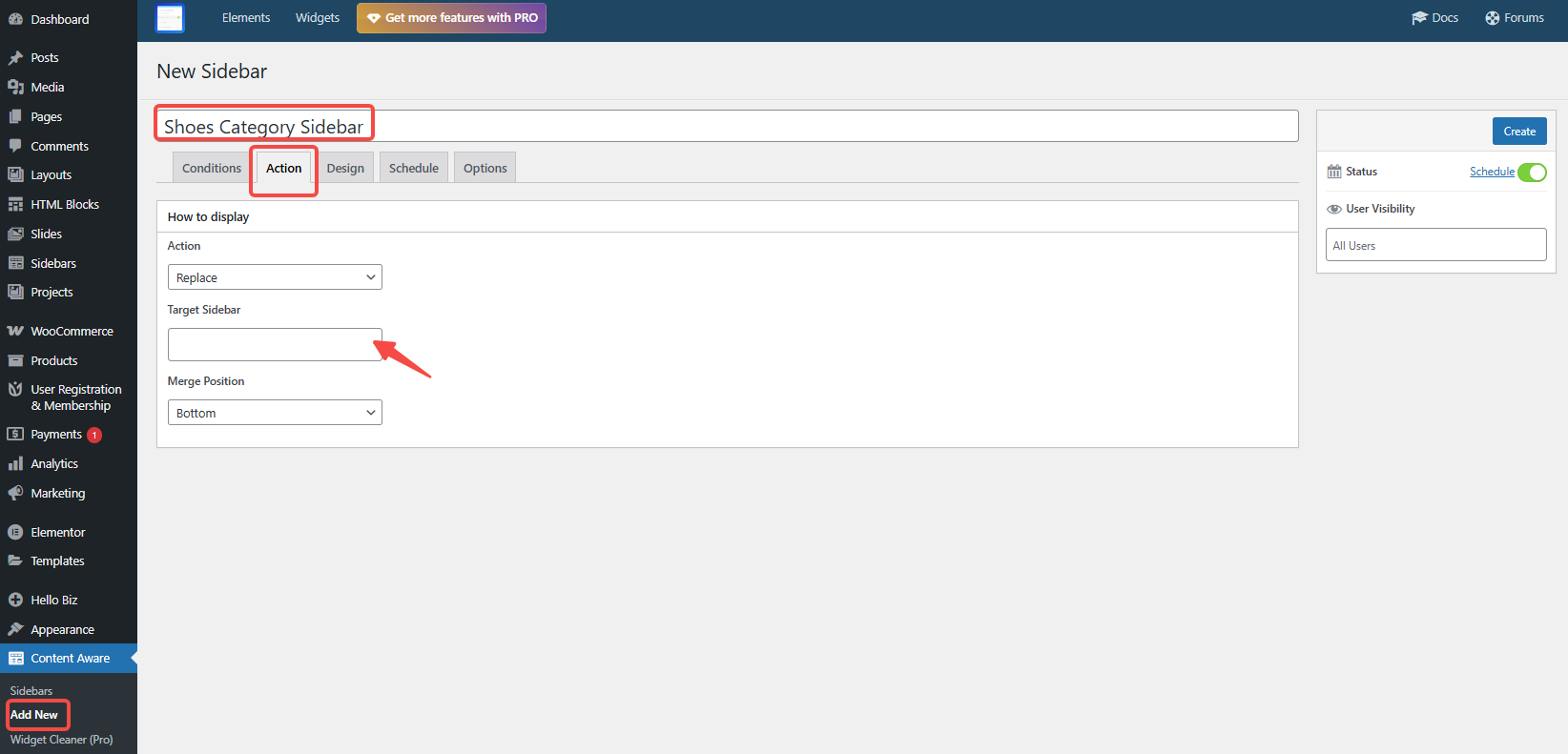 Image [5]-WoodMart Tutoriel de mise en place d'une barre latérale conditionnelle : Contrôle facile de la page avec des plugins