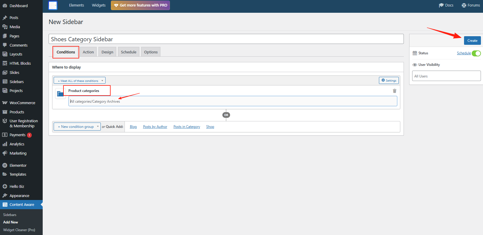 Image [6]-WoodMart Tutoriel de mise en place d'une barre latérale conditionnelle : Contrôle facile de la page avec des plugins