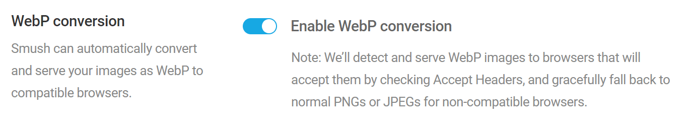 Imagen [4] - Guía completa de instalación del plugin Smush para habilitar la compatibilidad con WebP