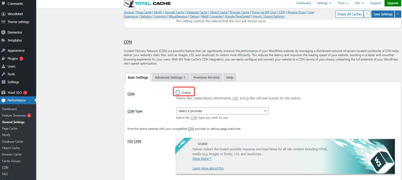 Image [7] - Guide des meilleurs paramètres de W3 Total Cache : Améliorer les performances sur tous les plans