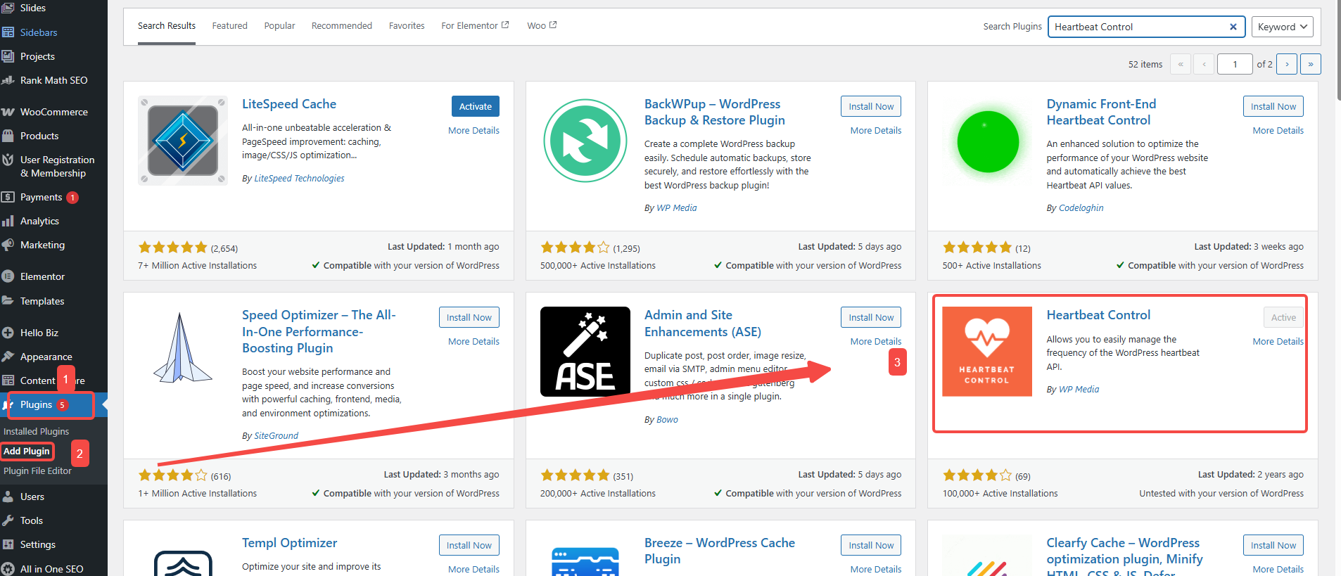 Imagen [2] - Optimizar el rendimiento de WordPress: Formas de controlar la frecuencia de las solicitudes de Heartbeat