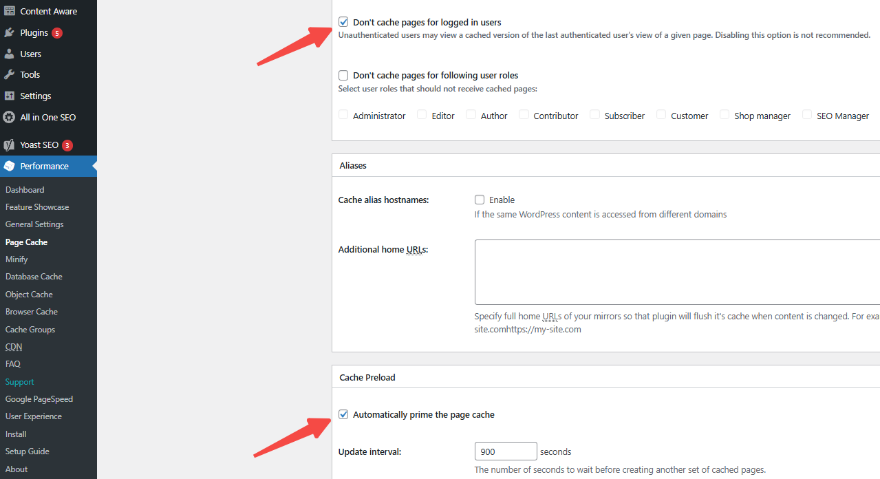 Image [4] - Guide des meilleurs paramètres de W3 Total Cache : Améliorer les performances sur tous les plans