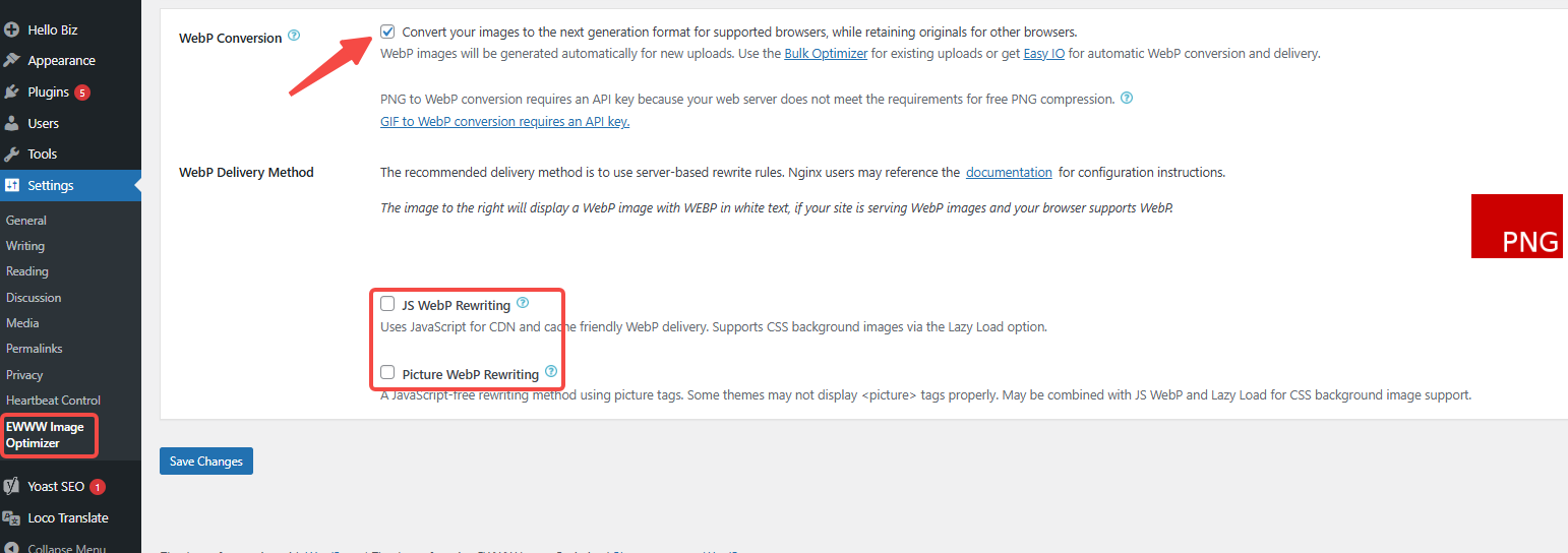 Image[5]-EWWW Plugin Image Optimization Tutorial: Easily Enable WebP to Improve WordPress Performance
