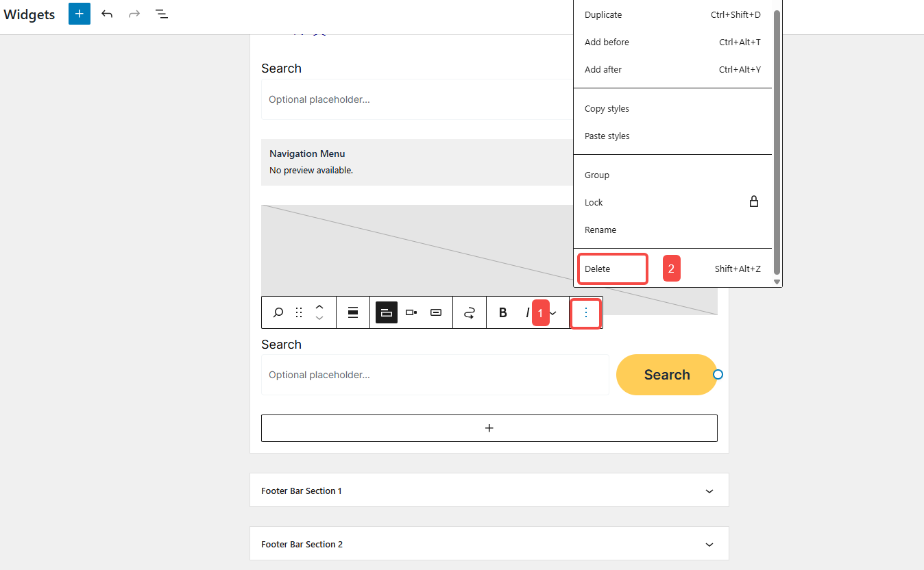 Imagen [5] - Cómo administrar los widgets de la barra lateral de WordPress