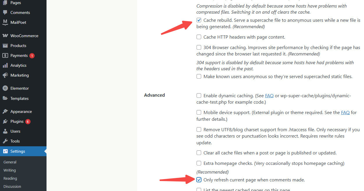 Image [5]-WP Super Cache common problems and optimization solutions