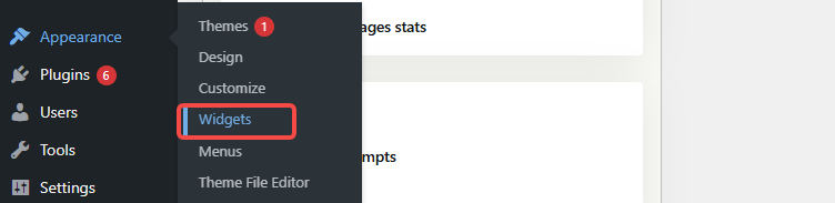 Imagen [2] - Cómo administrar los widgets de la barra lateral de WordPress