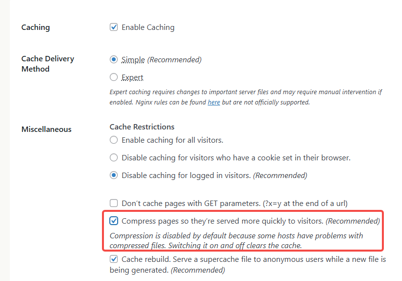 Image [3]- Analyse des caractéristiques de WP Super Cache vs W3 Total Cache